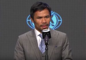 Boxer Manny Pacquiao Fighter of the Decade