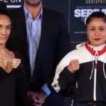 AMANDA SERRANO VS ERIKA CRUZ womens undisputed featherweight championship presser 2023