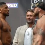 ANTHONY JOSHUA & ROBERT HELENIUS FACE OFF August 11 2023