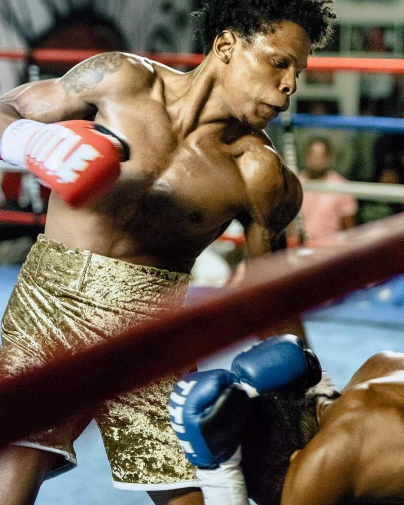 Atlanta middeweight boxer Antonio Todd