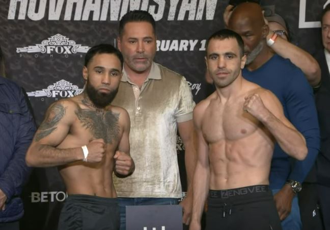 Luis Nery vs Azat Hovhannisyan fight February 2023