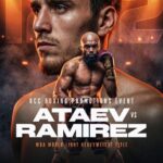 Albert Ramirez vs Sharabutdin Ataev fight poster