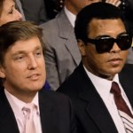 Donald Trump and Muhammad Ali at the fights