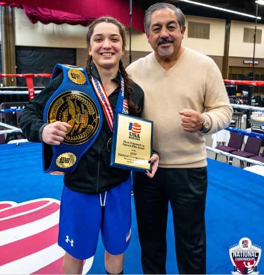 Alyssa Mendoza 2022 National Boxing Championships