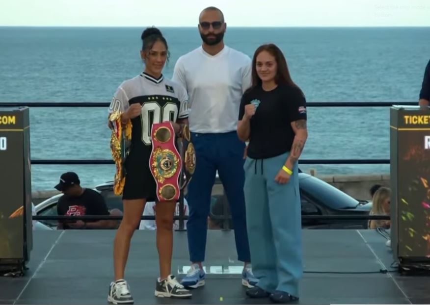 Amanda Serrano vs. Reina Tellez Puerto Rico press con
