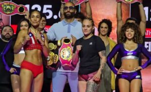 Amanda Serrano vs Reina Tellez fight weigh in January 2 2025