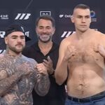 Andy Ruiz and Damian Knyba heavyweight weigh-in