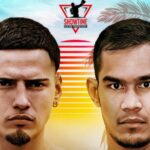 Anthony Garnica vs Aston Palicte fight poster April 2025