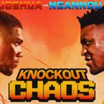 Anthony Joshua vs Francis Ngannou fight poster 2024