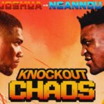Anthony Joshua vs Francis Ngannou fight poster 2024