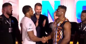 Anthony Joshua vs Francis Ngannou 2024 boxing match press conference