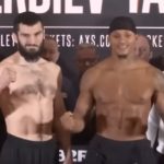 Artur Beterbiev vs. Anthony Yarde weigh in photo
