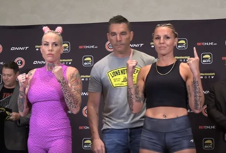 BKFC 26 Bec Rawlings vs Britain Hart Beltran rematch