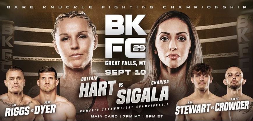 Bare Knuckle Fighting Championships 29 Hart Beltran vs Charisa Sigala