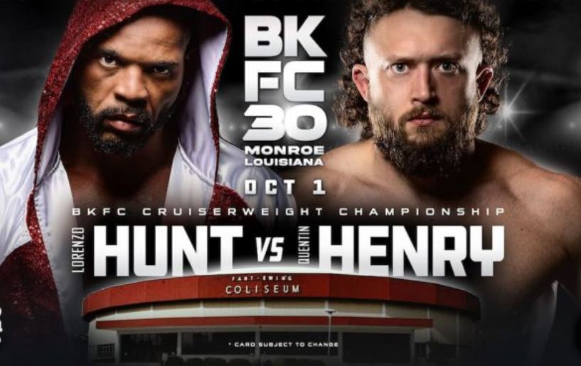 BKFC Bare Knuckle 30 Lorenzo Hunt vs Quentin Henry 2022