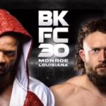 Bare Knuckle Fighting BKFC 30 poster