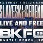 bare knuckle fighting championship 35 poster January 27 2023