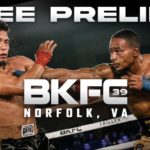 Bareknuckle boxing BKFC 39 Reggie Barnett Jr vs Daniel Alvarez