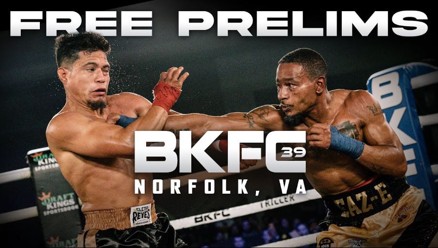 Bareknuckle boxing BKFC 39 Reggie Barnett Jr vs Daniel Alvarez