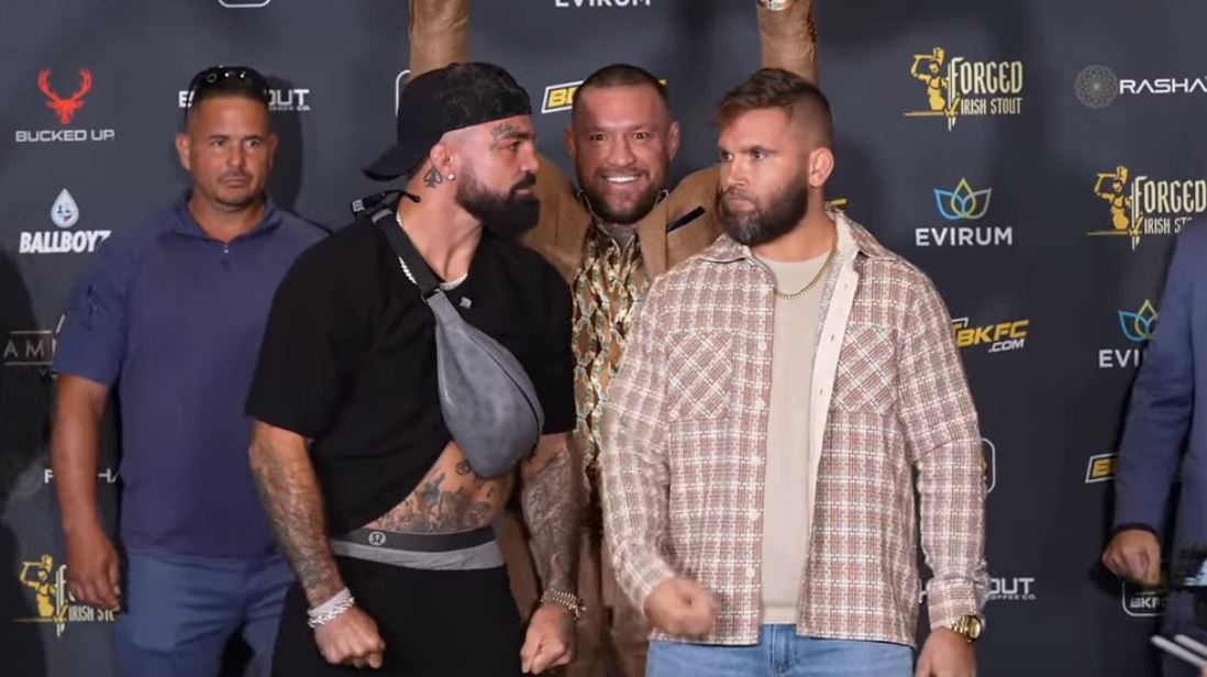 BKFC 82 Mike Perry vs Jeremy Stephens Presser