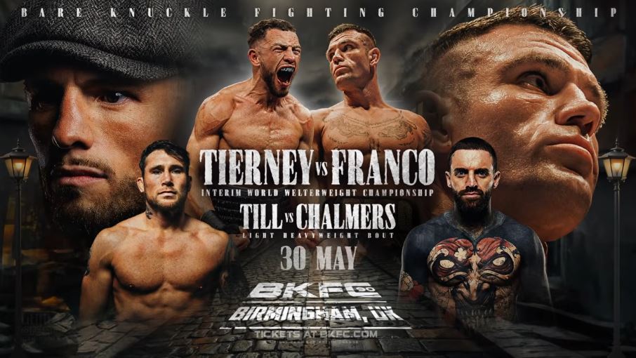 Bare Knuckle FC 90 fight poster
