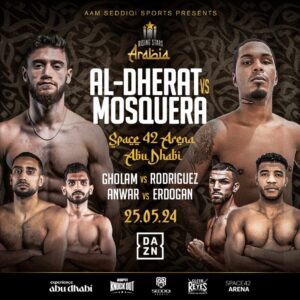 Bader Al-Dherat vs Orlando Mosquera Boxing match