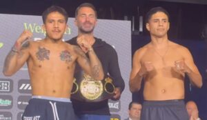 Jesse Bam Rodriguez vs Antonio Vargas fight weigh in June 12 2026