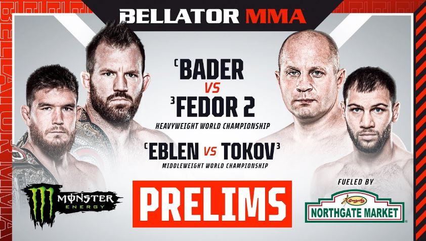 Ryan Bader vs. Fedor Emelianenko rematch Bellator 290 MMA