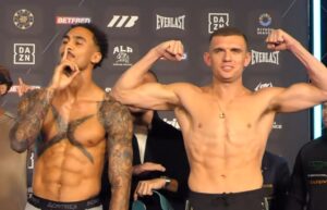 Ben Whittaker vs Connor Wallace weigh in October 2 2026