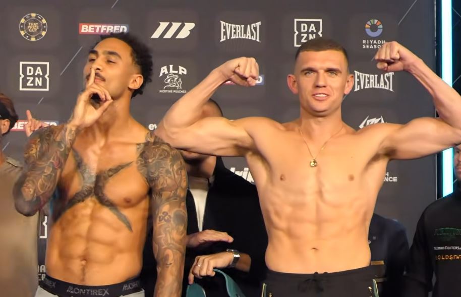 Ben Whittaker vs Connor Wallace weigh in October 2 2026