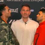 Ben Whittaker vs. Braian Suarez final press conference staredown