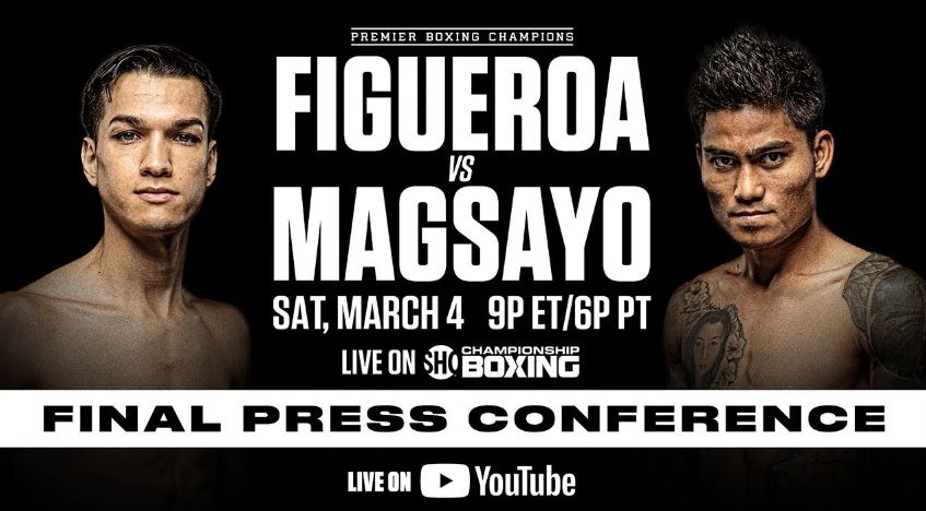 Brandon Figueroa vs Mark Magsayo fight week presser 2023