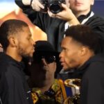 Brian Norman vs Devin Haney face off
