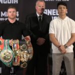 CANELO ALVAREZ vs JAIME MUNGUIA side by side