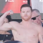 Canelo Alvarez boxer muscle Charlo weigh in