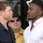 Canelo Alvarez vs Christian Mbilli Giza Presser