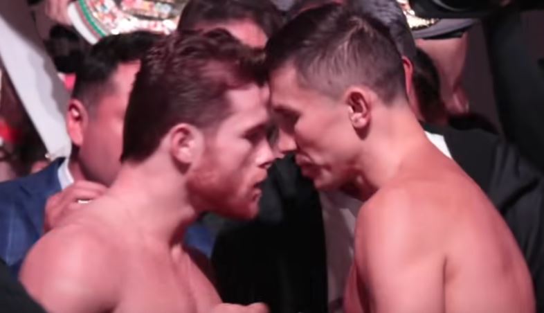 Canelo Alvarez vs Gennadiy Golovkin 2 rematch weigh in