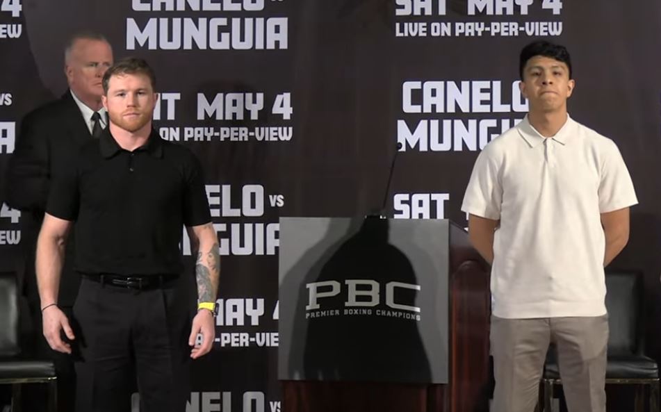 Los Angeles Presser for Canelo vs Munguia