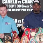 Canelo Alvarez vs Jermell Charlo undisputed championship belts