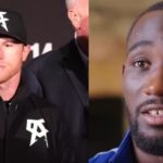 Saul Canelo Alvarez and Terence Crawford photo