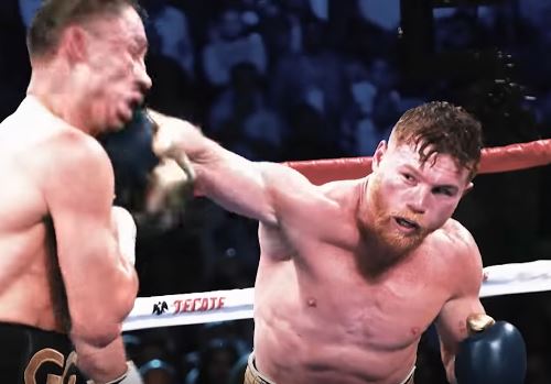 Canelo Alvarez Punch GGG