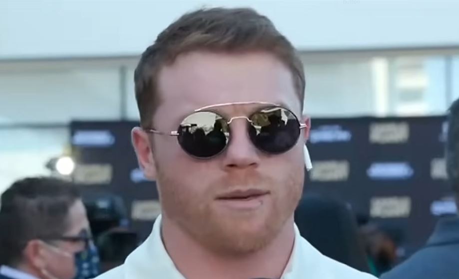 Canelo Alvarez black shades