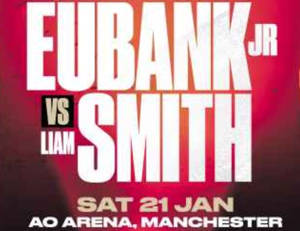 Chris Eubank Jr vs Liam Smith fight poster 2023