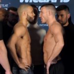 Chris Eubank Jr and Liam Williams Weigh in