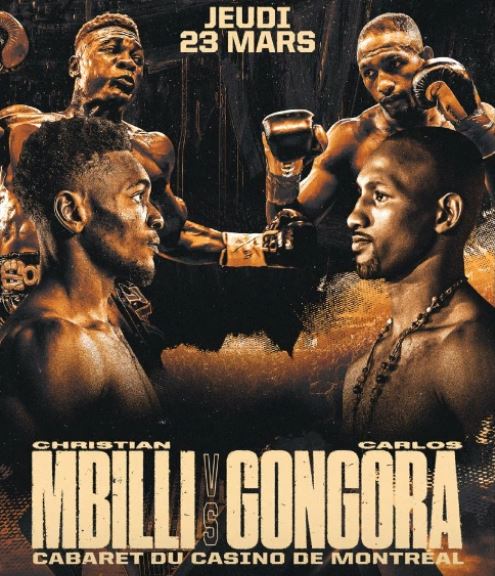 Christian Mbilli vs Carlos Gongora march 23 2023