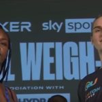 Claressa Shields vs Savannah Marshall face to face fight photo