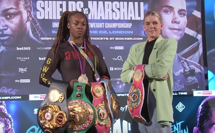 Claressa Shields vs Savannah Marshall Fight Presser