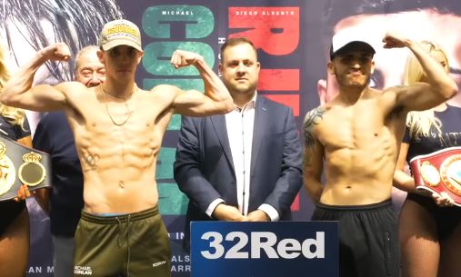 Mick Conlan Ruiz weigh in