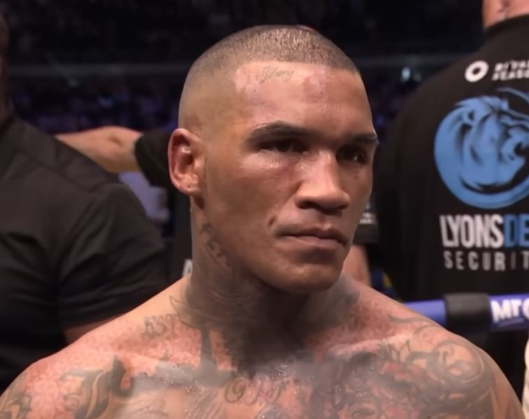 Conor Benn after he beat Chris Eubank