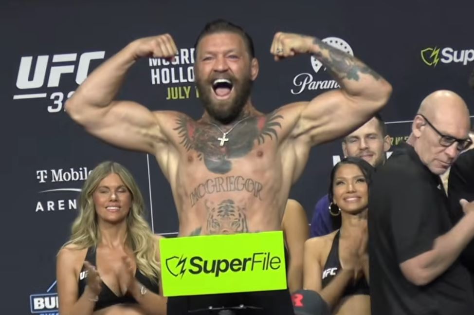 UFC 329 McGregor vs Holloway 2 weigh in July 2026